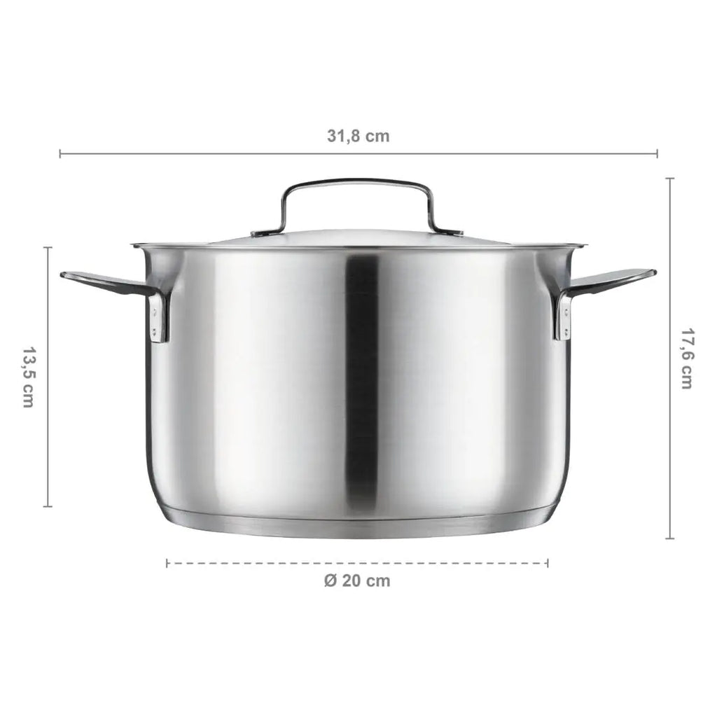 Тенджера Fiskars All Steel, 5.0 l - Nika.bg