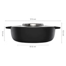 Чугунен гювеч Norden Grill Chef с капак 30 cm, 6.5L