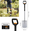 Телескопична заоблена лопата Fiskars Xact™