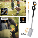 Телескопична заоблена лопата Fiskars Xact™