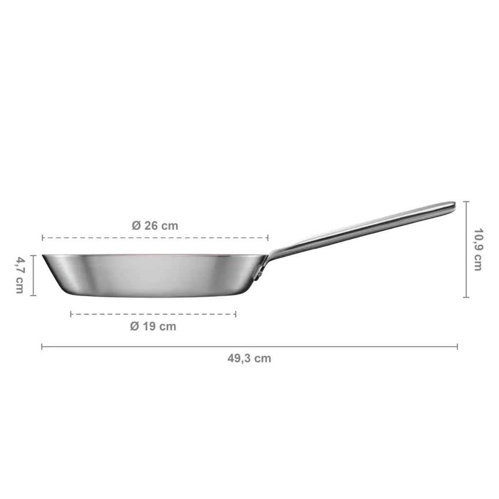 Тиган Fiskars Norden с незалепващо керамично покритие, 26 cm - Nika.bg