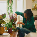 Ножица за цветя Fiskars Urban с поставка