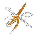 Прецизна ножица за цветя Fiskars Urban с поставка