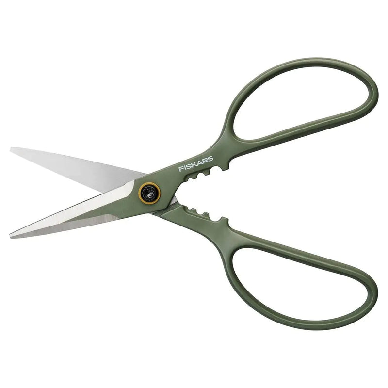 Прецизна ножица за цветя Fiskars Urban с поставка