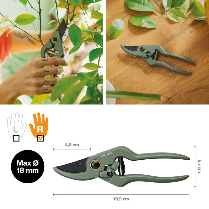Комплект ножици Fiskars Urban за подрязване и грижа за растения, 3 части