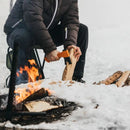 Брадва за къмпинг лов и туризъм Fiskars X5 - XXS, с пластмасова кания