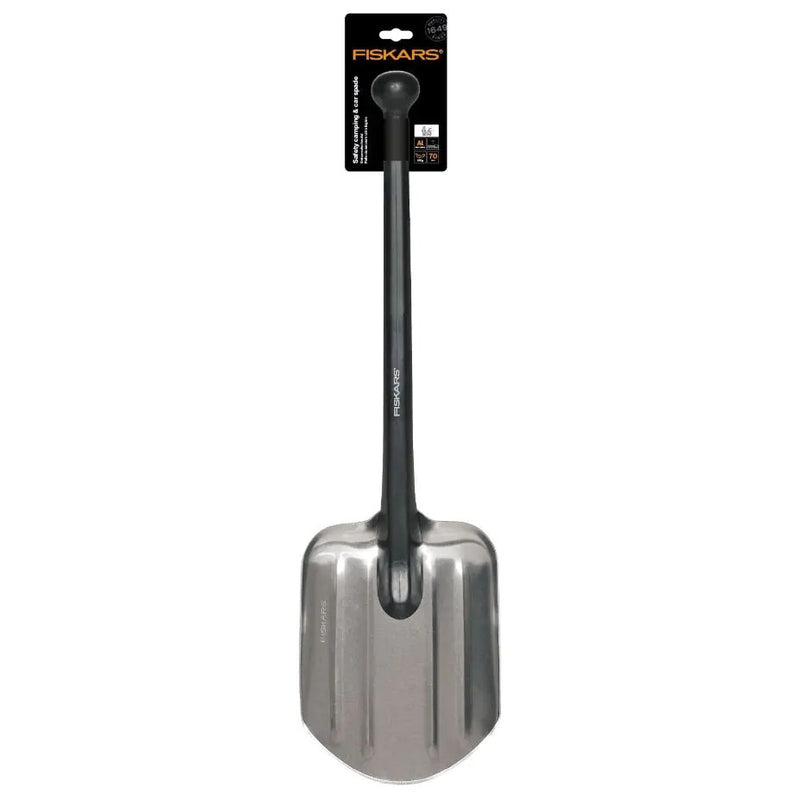 Непотъваща лопата Fiskars за къмпинг и кола