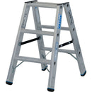 Алуминиева професионална стълба Krause STABILO 2x3 с максимално натоварване до 225 кг, разработена за безопасна употреба.