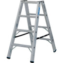 Алуминиева професионална стълба Krause STABILO 2x4 с изключителна стабилност и безопасност при натоварване.