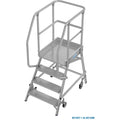 Мобилна стълба с платформа и колела Krause Stabilo 1x4 - Nika.bg