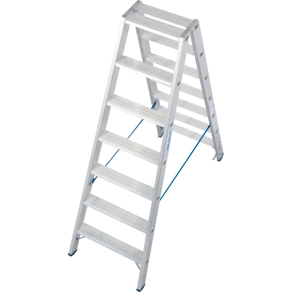 Двустранна стълба за интензивна употреба Krause Stabilo 2x7 - Nika.bg