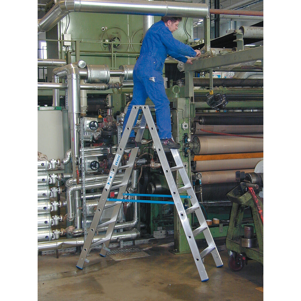 Двустранна стълба за интензивна употреба Krause Stabilo 2x12 - Nika.bg
