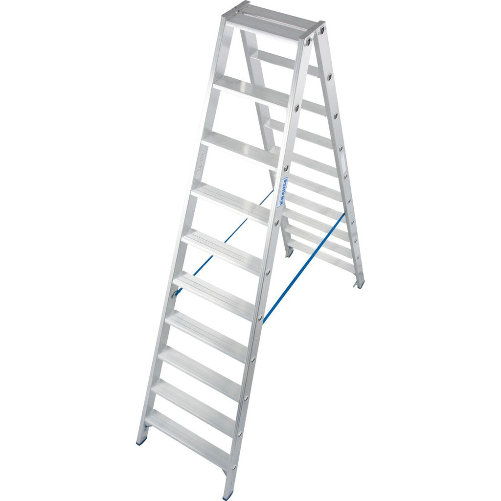 Двустранна стълба за интензивна употреба Krause Stabilo 2x10 - Nika.bg