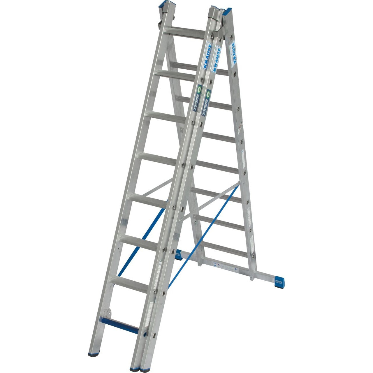 Алуминиева стълба трираменна Krause Stabilo 3x8