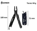 Джобен мултитул GERBER Dime, цвят черен