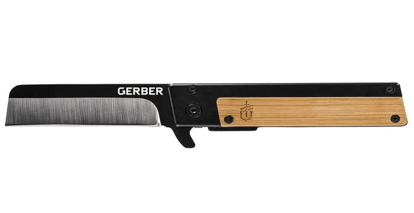 Сгъваем нож GERBER Quadrant с бамбукова дръжка