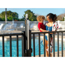 Магнитна брава с детска защита GuardiMa Locinox за монтаж към крилото