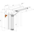 Автомат за затваряне на врати Lion Locinox