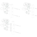 Механична брава с кодове Vinci Locinox с контролиран достъп от двете страни