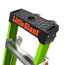 Визуализация на горната част на стълба Little Giant King Kombo с логото и стабилна конструкция.