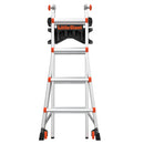 Стойка за стълби Little Giant® Ladder Rack™ за безопасно и пространство-спестяващо окачване на мултифункционални стълби.