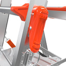 Подробен изглед на механизма на заключване на двустранна телескопична стълба Little Giant Select Step