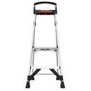 Алуминиева стълба Little Giant Xtra-Lite Plus с платформа и въртяща се дръжка, товароносимост 150 кг.