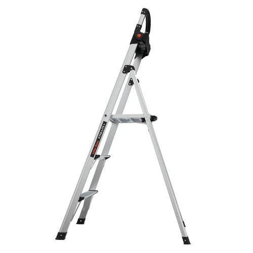 Алуминиева стълба Little Giant Xtra-Lite Plus с 2+1 стъпала и платформа, товароносимост 150 кг.