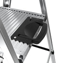 Детайл на въртяща се дръжка на алуминиева стълба Little Giant Xtra-Lite Plus с платформа.