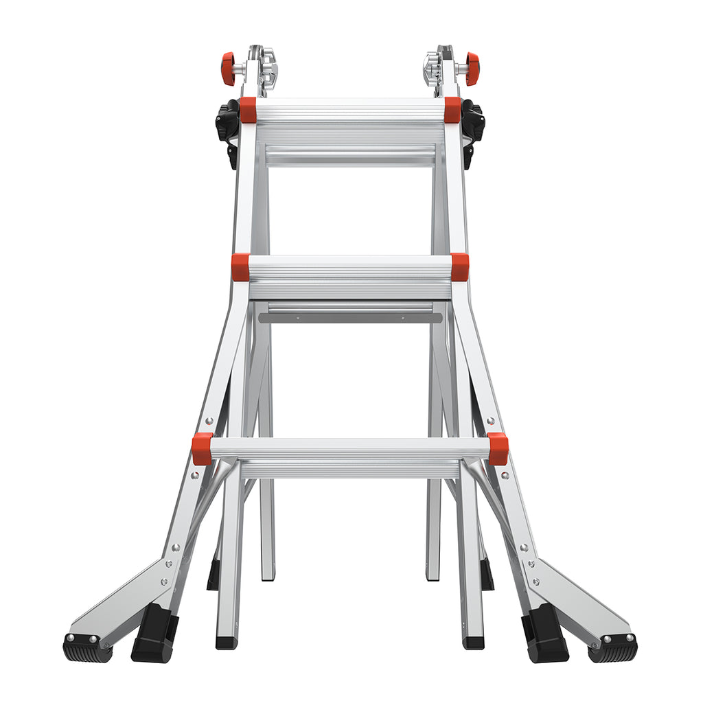 Телескопична алуминиева стълба Little Giant Velocity 2.0, M13, мултифункционална, с Rapid Locks® механизми.