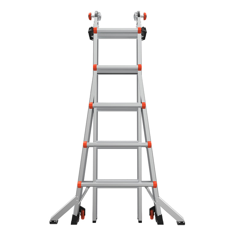Телескопична алуминиева стълба VELOCITY 2.0, M22 4x5 стъпала