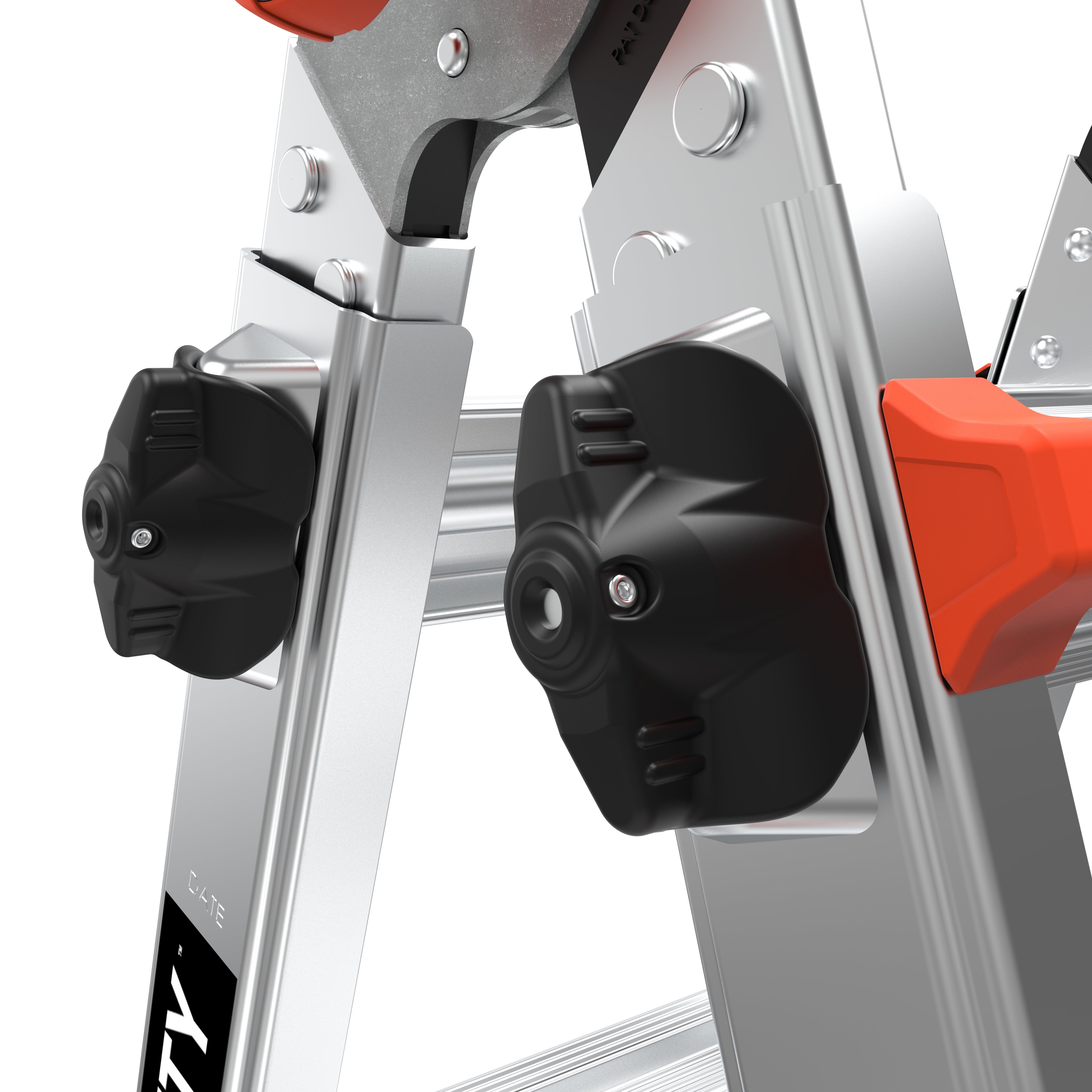 Заключващи механизми Rapid Locks® на телескопичната алуминиева стълба Little Giant VELOCITY 2.0, осигуряват бърза настройка.