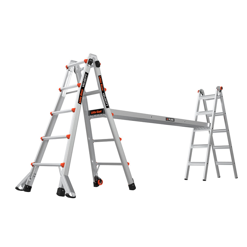 Телескопична алуминиева стълба VELOCITY 2.0, M22 4x5 стъпала