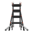 Телескопична алуминиева стълба Little Giant VELOCITY 2.0 PRO с 4x4 стъпала и работна платформа AirDeck.
