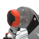 Детайл на управляем механизъм на алуминиева стълба Little Giant Conquest 2.0 M17 с безопасност и стабилност.