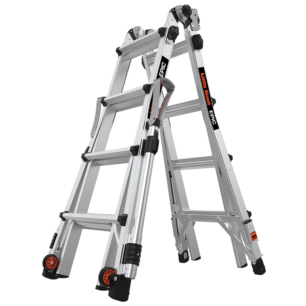 Телескопична алуминиева стълба Little Giant Epic M17, 4x4 стъпала - Nika.bg