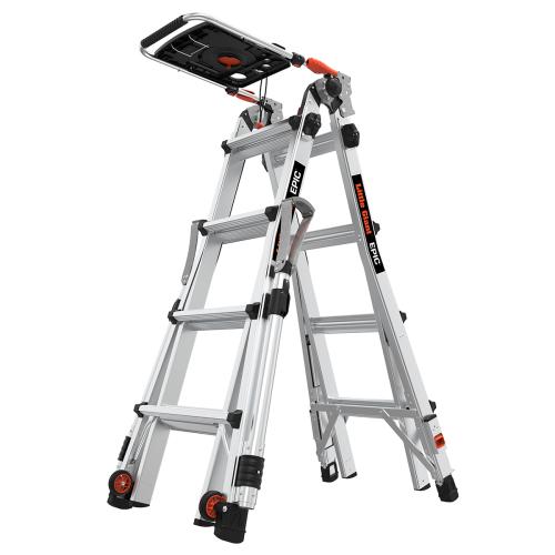 Телескопична алуминиева стълба Little Giant Epic M17, 4x4 стъпала - Nika.bg