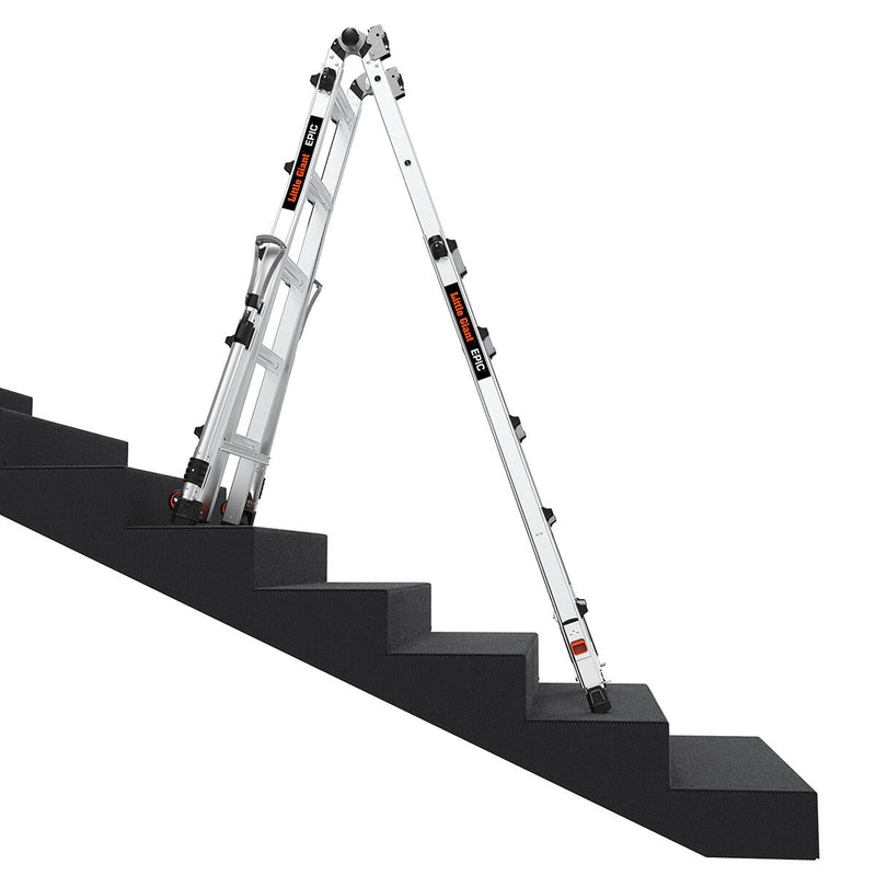 Телескопична алуминиева стълба Little Giant Epic M22, 4x5 стъпала