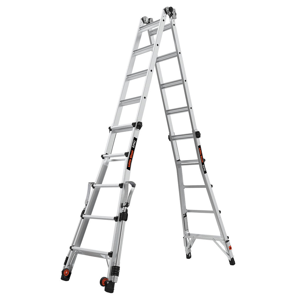 Телескопична алуминиева стълба Little Giant Epic M22, 4x5 стъпала