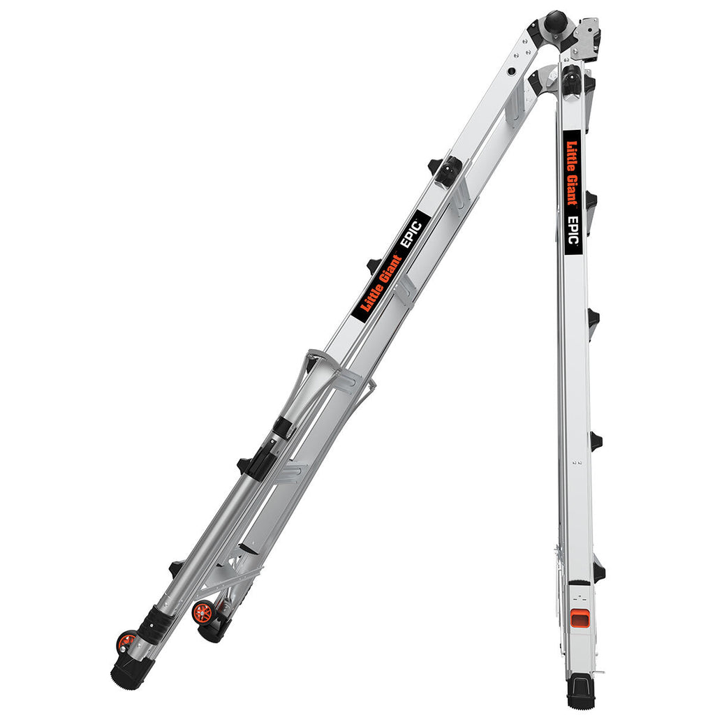 Телескопична алуминиева стълба Little Giant Epic M22, 4x5 стъпала