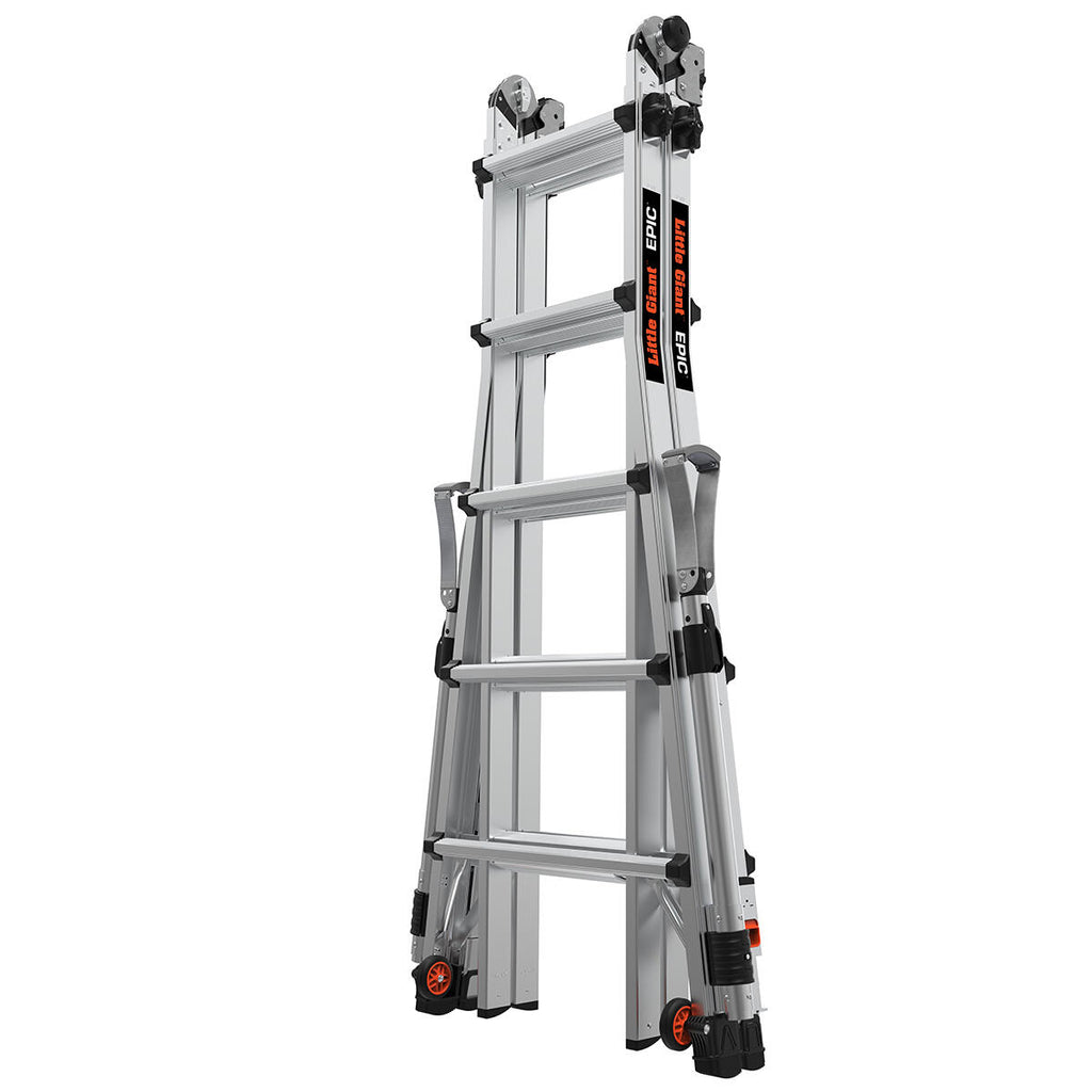 Телескопична алуминиева стълба Little Giant Epic M22, 4x5 стъпала