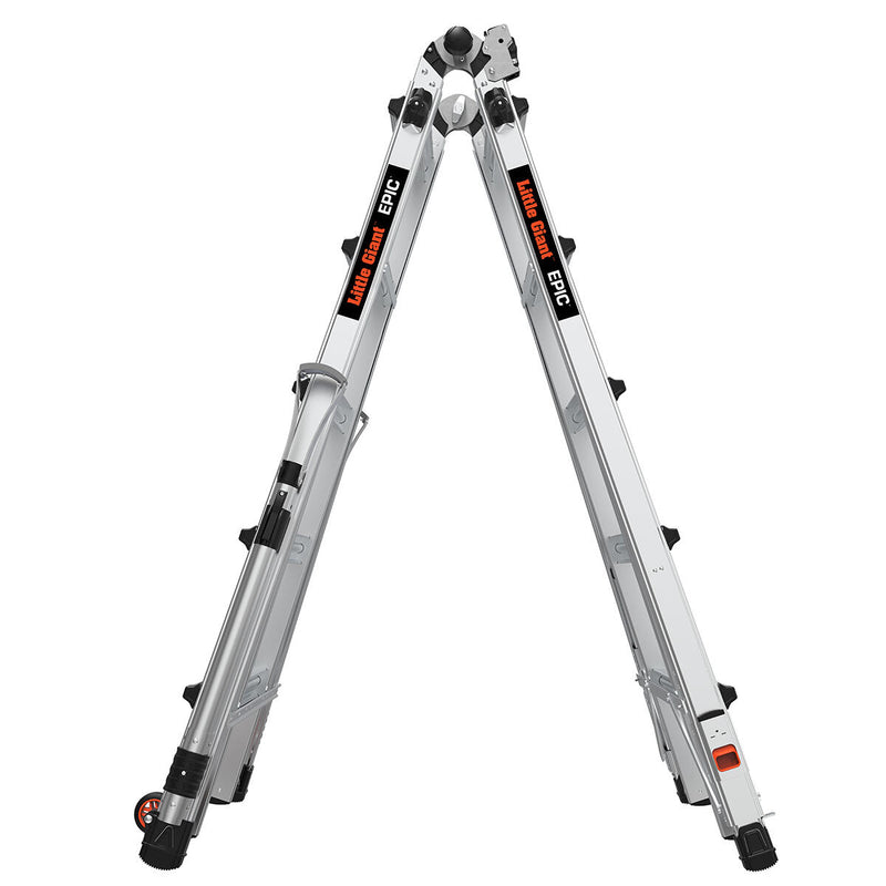 Телескопична алуминиева стълба Little Giant Epic M22, 4x5 стъпала