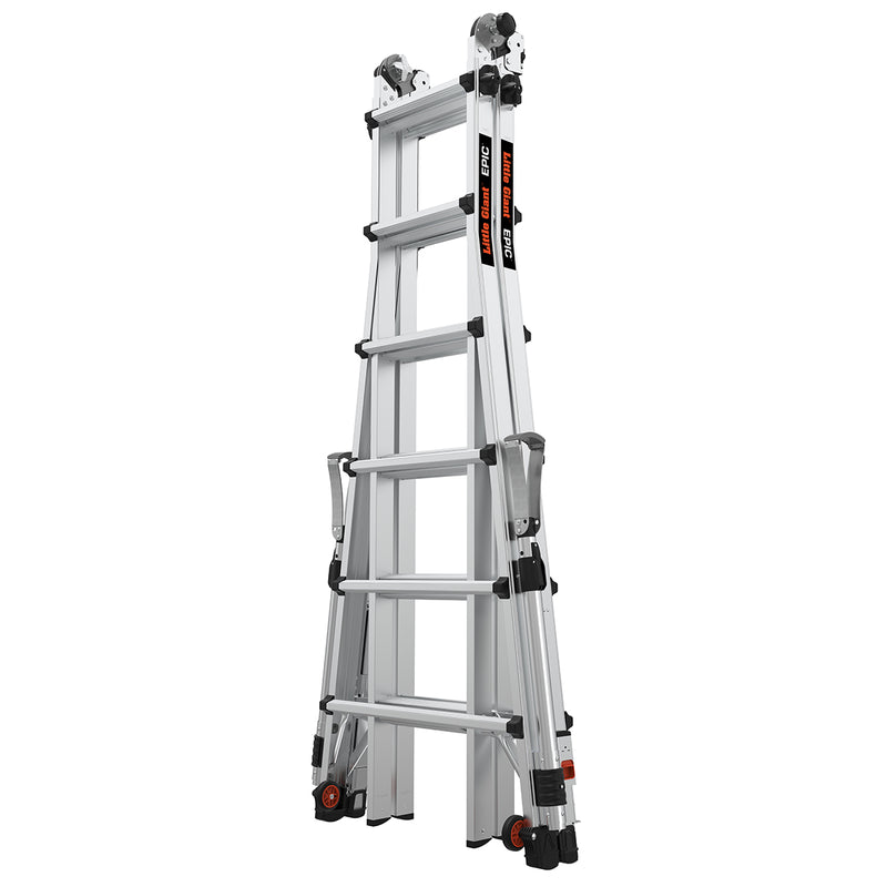 Телескопична алуминиева стълба Little Giant Epic M26, 4x6 стъпала
