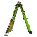 Телескопична стълба от фибростъкло M17 Conquest 2.0, мултипозиционна и електронепроводима, подходяща за всички терени.