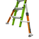 Телескопична стълба от фибростъкло Conquest 2.0, мултипозиционна и устойчива на електричество.