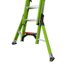 Част от телескопична стълба Little Giant SUMOSTANCE, фибростъкло, с доказана система за стабилизиране.