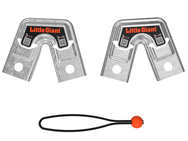 Скоби за сдвояване Little Giant® Trestle Brackets™, идеални за преобразуване на стълба в работно скеле.