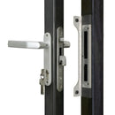 Окомплектована брава за вграждане Fiftylock с дръжки 3006J-H, планка, патрон и насрещник SFKU Locinox