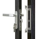 Насрещник SFKU Locinox с основа за вграждане, система Click-It и регулируема стоп планка за брави Fortylock, Fiftylock и Sixtylock