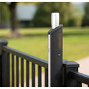 Магнитна брава с детска защита FortiMa Locinox за монтаж към посрещащия стълб